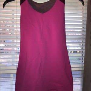 twist back ivivva tank- LIKE NEW, includes bag